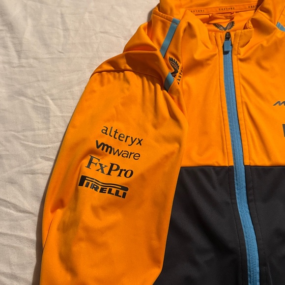 McLaren F1 Team Jacket in Orange and Black - Picture 4 of 7